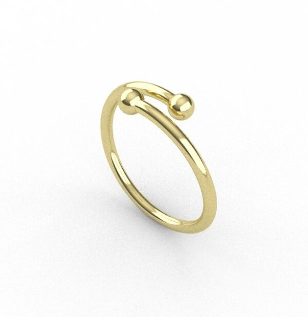 Anello due giallo