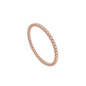 Anello bollicine rosa
