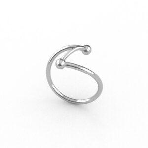 Anello costellazione bianco
