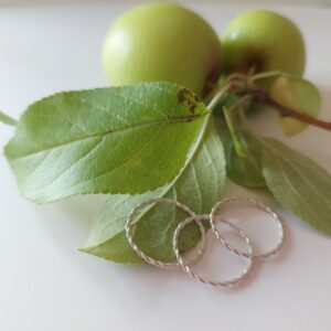 Anello Treccia in oro rosa - immagine 2
